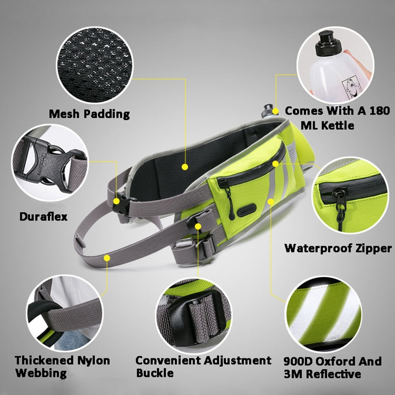Dog Backpack Bag Outdoor Multifunctional For Man With Dog Water Bottle And Reflective For Hiking Running TLB2151
