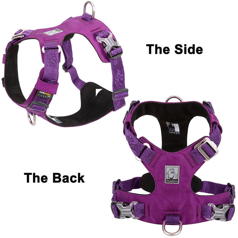 Waterproof Dog Harness Lightweight Durable Nylon Pet Dog Vest Harness Reflective Adjustable For Small Large Dogs Perros