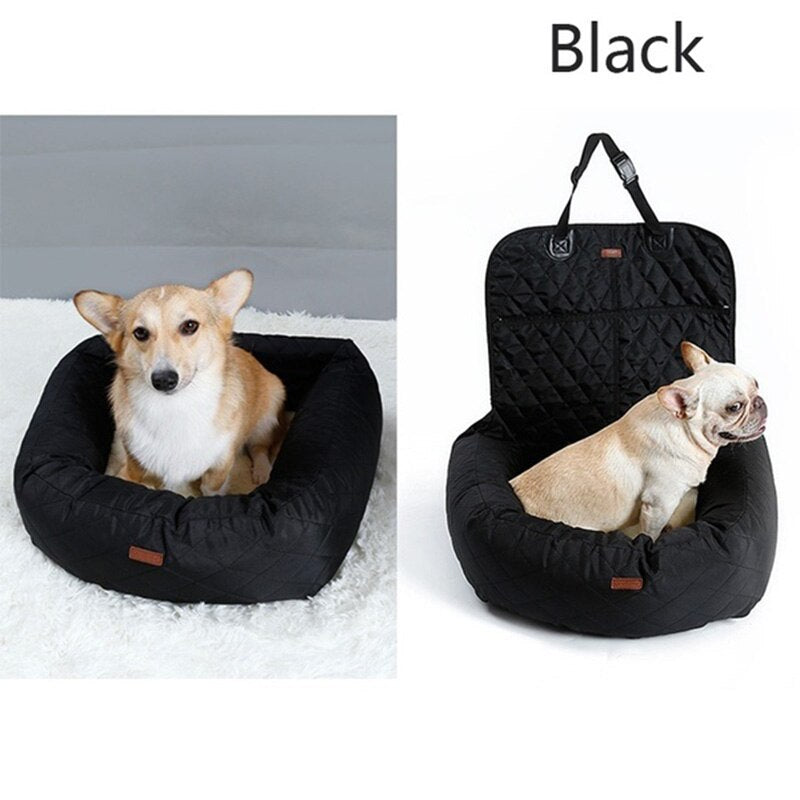 Pet Carrier Car Seat Pad with Safety Belt Cat Puppy Bag Safe Carry House Dog Seat Bag Basket Pet Car Travel Product