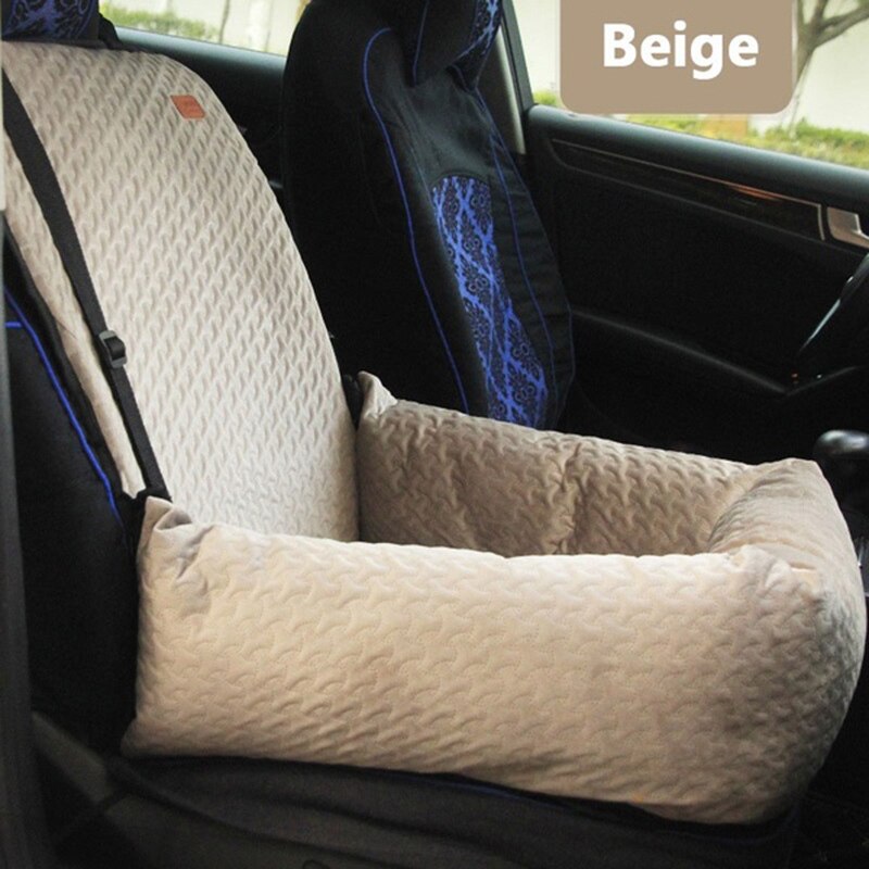 Pet Carrier Car Seat Pad with Safety Belt Cat Puppy Bag Safe Carry House Dog Seat Bag Basket Pet Car Travel Product