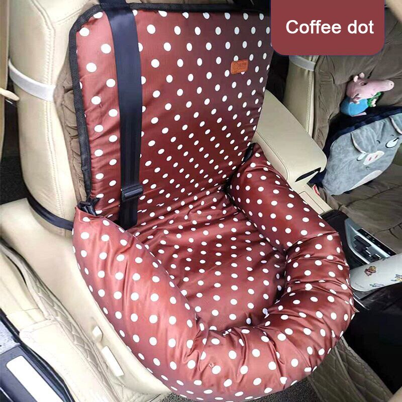 Pet Carrier Car Seat Pad with Safety Belt Cat Puppy Bag Safe Carry House Dog Seat Bag Basket Pet Car Travel Product