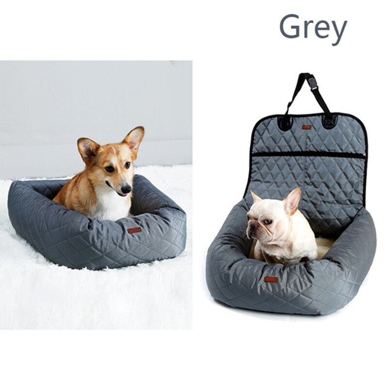 Pet Carrier Car Seat Pad with Safety Belt Cat Puppy Bag Safe Carry House Dog Seat Bag Basket Pet Car Travel Product