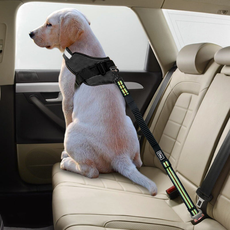 Dog Seat Belt Car Pet Safety Seat Belt with Adjustable Strap for Small to Large Dogs