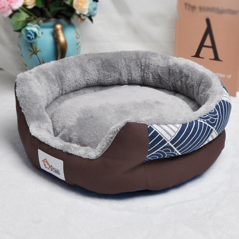 Warm Dog Bed Soft Waterproof Mats for Small Medium Dog Autumn Winter Pet Beds Dog House Cat Bed Cama Perro