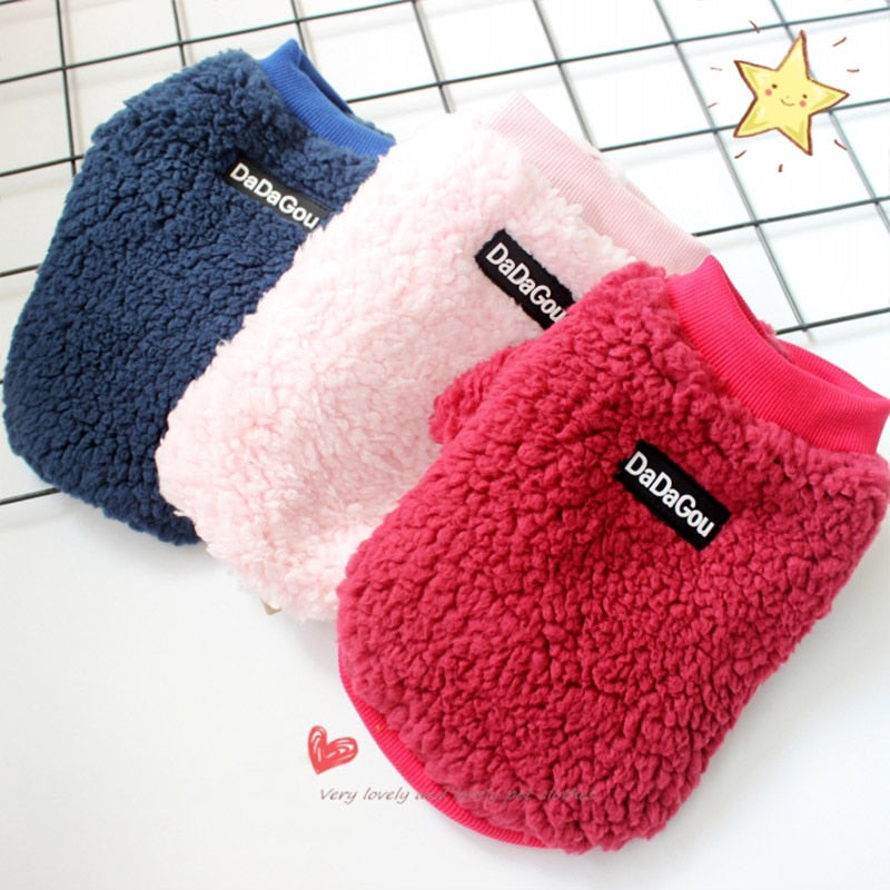 Winter Dog Clothes Warm Fleece Puppy Outfit Chihuahua Pet Clothing For Small Medium Dogs Coat Hoodie Chihuahua Pet Clothes York