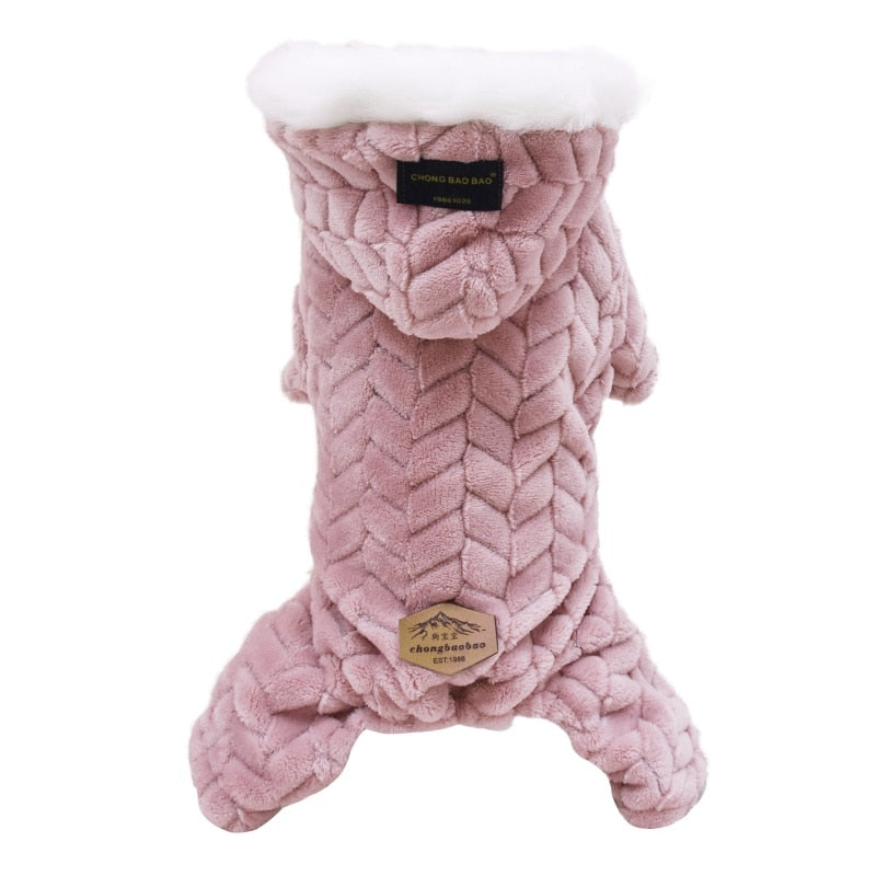 Winter Pet Dog Clothes Warm Dog Coat Jumpsuit Thicken Pet Clothing For  French Bulldog Teddy Dogs Costume Puppy Jackets