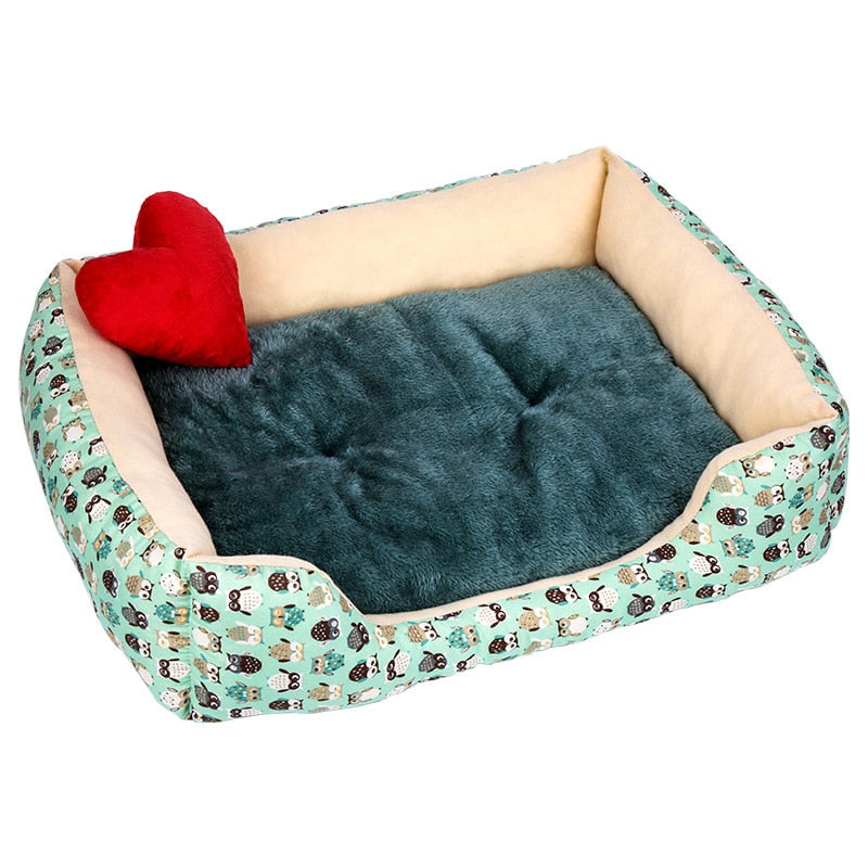 Winter Plush dog beds for medium soft plush dogs pets accessories labrador calming pets accessories for cat Pet bed for cats