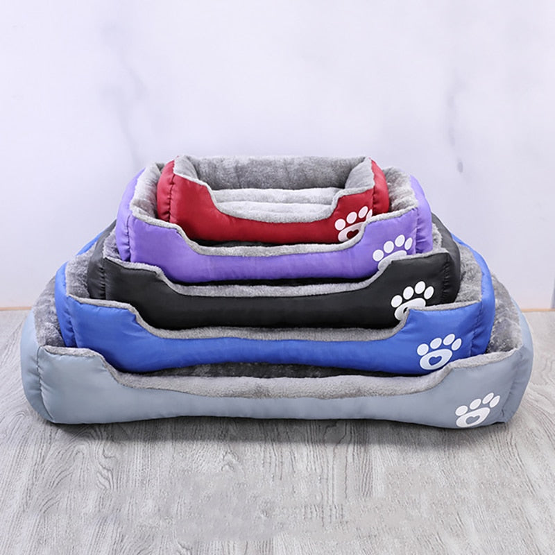 Winter Plush dog beds for medium soft plush dogs pets accessories labrador calming pets accessories for cat Pet bed for cats