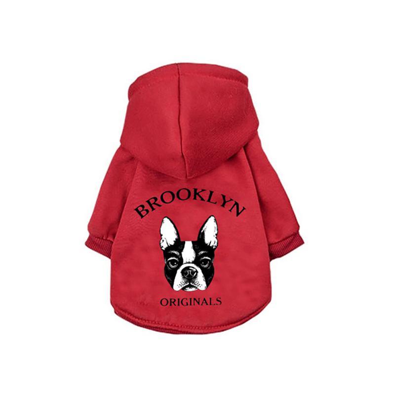 Winter Warm Dog Clothes Cotton Hoodies Clothes for Dogs Pet clothing for Small medium dogs Costumes Coat For Cat French Bulldog