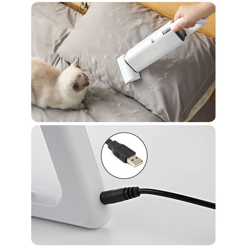 Wireless Portable Pet Hair Cleaner Rechargeable Washable