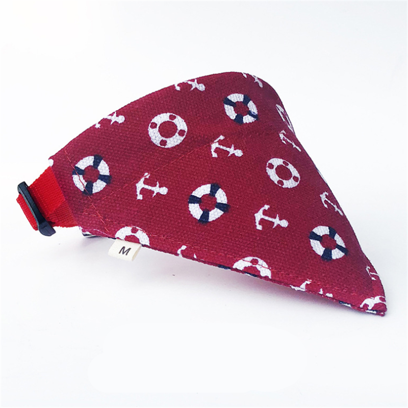 Petgoo Fashion-Forward Print Dog Bandana and Collar for Puppies