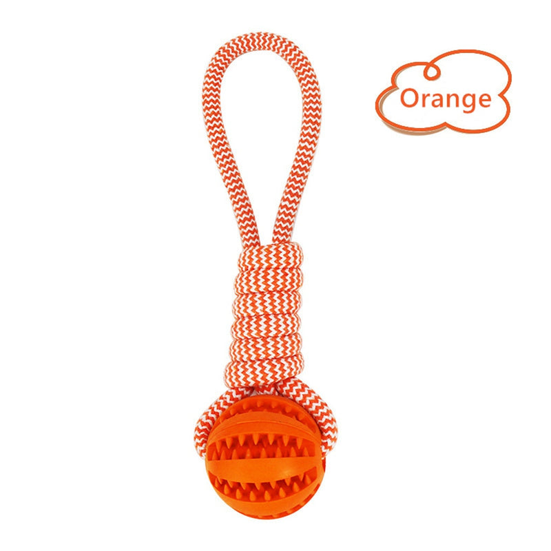 pet Braid Rope Ball toy New Dog Toys Chew Teeth Clean Outdoor Training Fun Playing Rope Ball Toy For Large Small Dog Cat