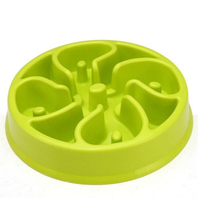 Pet Dog Feeding Food Bowls Puppy Slow Down Eating Feeder Dish Bowl Prevent Obesity Pet Dogs Supplies Dropshipping