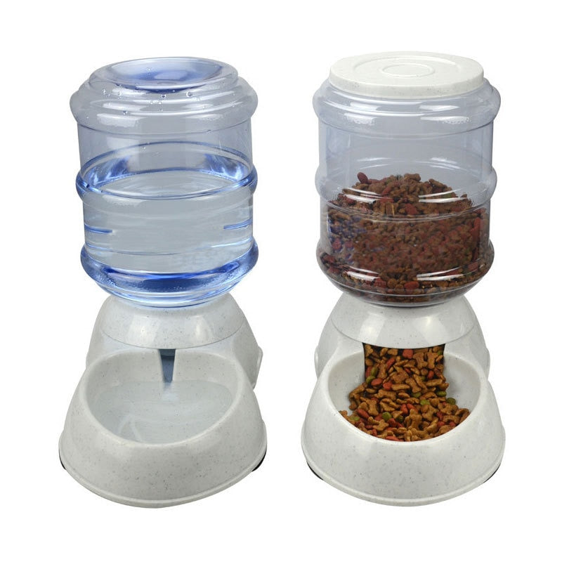 3.5L Portable Pet Automatic Feeder Water Dog and Cat Drinking Water Bowl