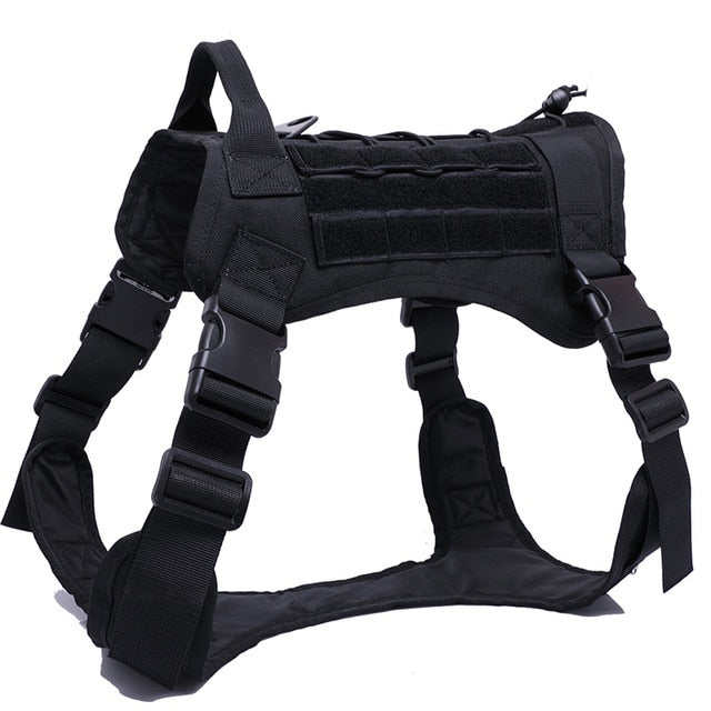 Dog Harness Front Clip Law Enforcement K9 Working Pet Dog Durable Vest For Small Large Dogs German Shepherd