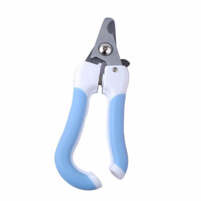 New Pet Toe Care Stainless Steel Dogs Cats Claw Nail Clippers Cutter Nail File Portable Scissors Trim Nails Pet Products