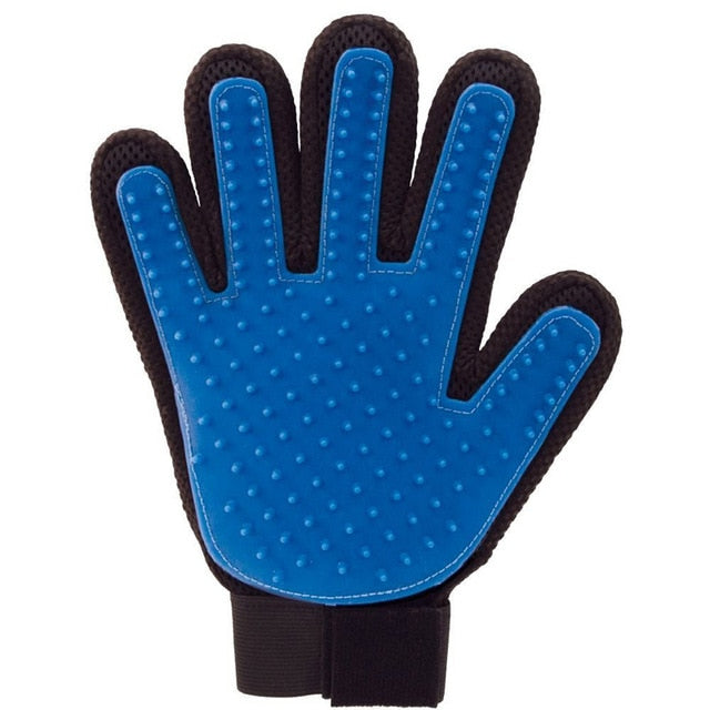 Dog grooming glove for cats wool glove Pet Hair Deshedding Brush Comb Glove For Pet Dog Cleaning Massage Glove For Animal