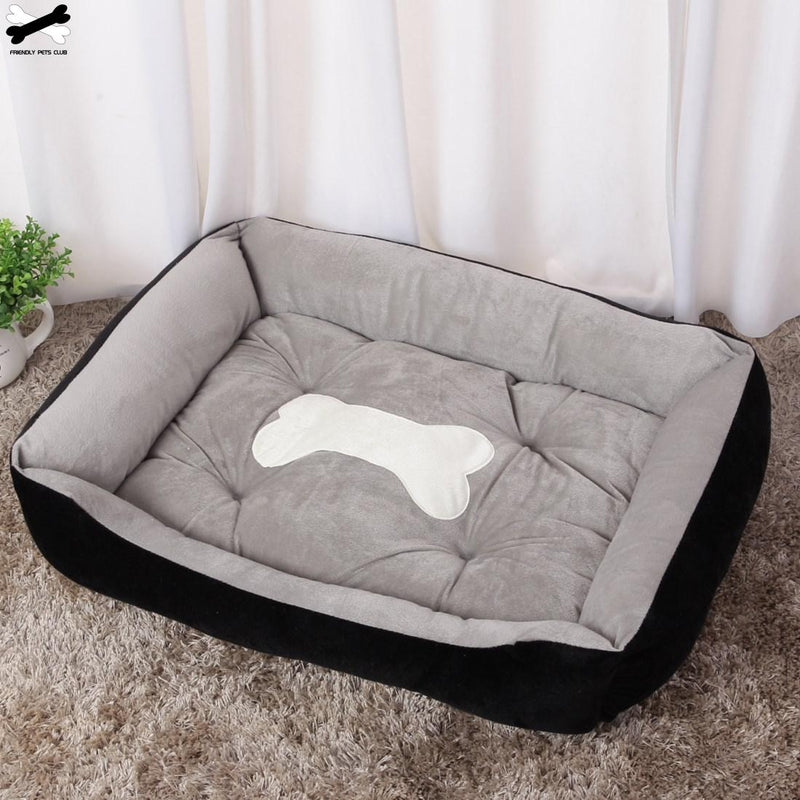 PETGOO Pet Bed Warm Pet bed linen For Small Medium Large Dog Soft Pet Bed For Dogs Washable House For Cat Puppy Cotton Kennel Wash