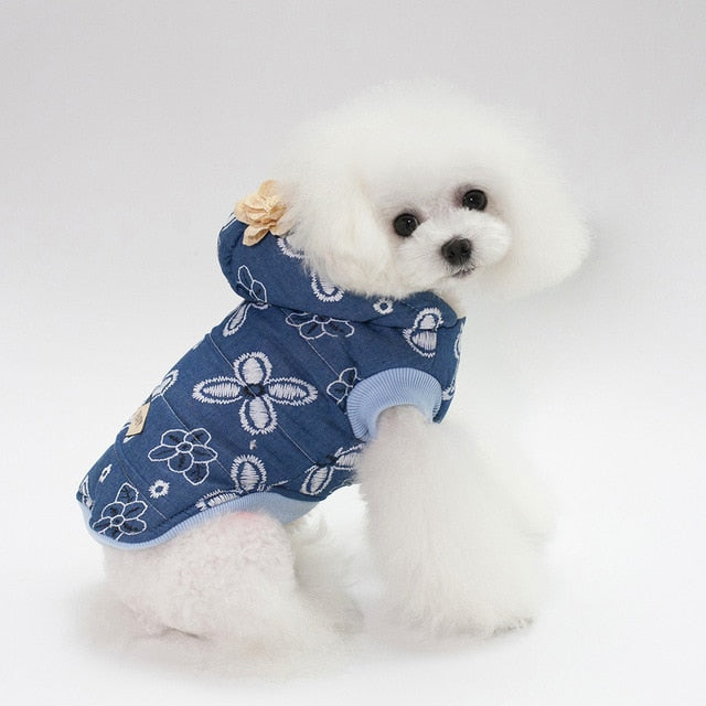 High Quality Pets Dog Clothes Cotton Winter Thicken Jacket Coat Costumes Hoodies Clothes for Small Puppy Dogs Cat Clothing New