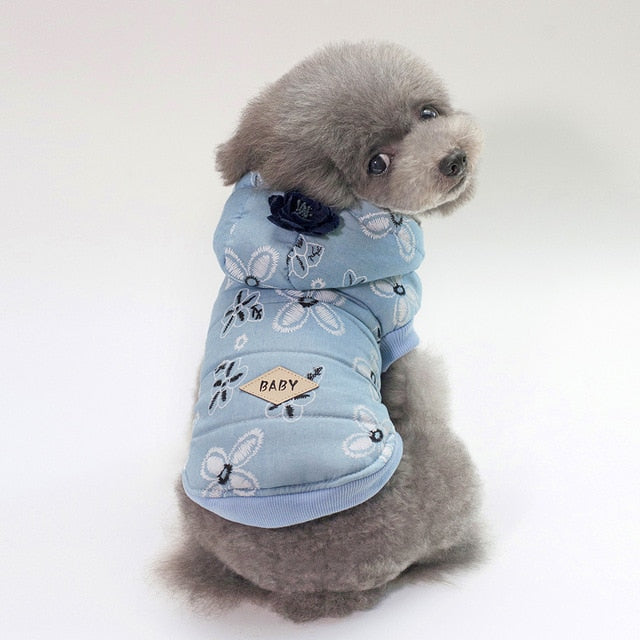 High Quality Pets Dog Clothes Cotton Winter Thicken Jacket Coat Costumes Hoodies Clothes for Small Puppy Dogs Cat Clothing New