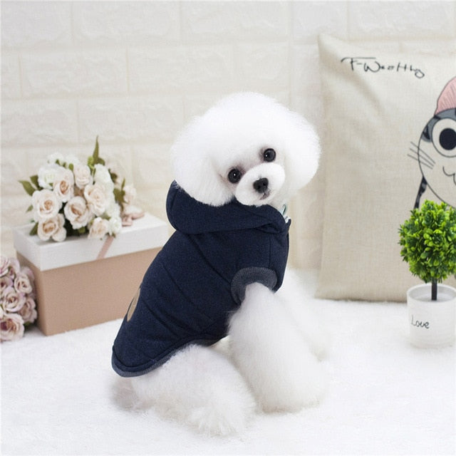 High Quality Pets Dog Clothes Cotton Winter Thicken Jacket Coat Costumes Hoodies Clothes for Small Puppy Dogs Cat Clothing New