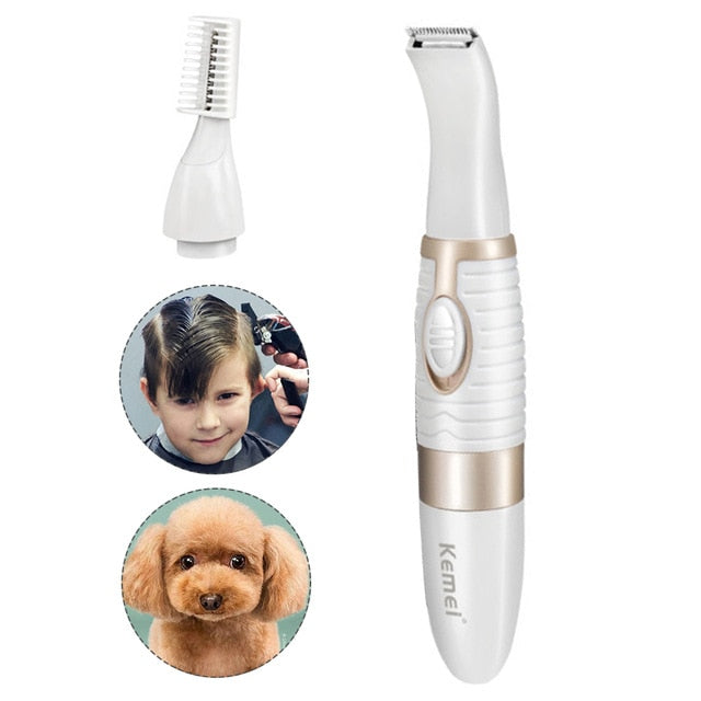 Pet Grooming Machine Dog Cat Hair Trimmer Electrical USB Rechargeable Pets Clippers Nail Grinding & Hair Trimmer & Foot Hair