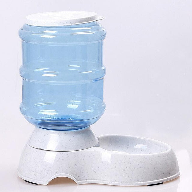 3.5L Portable Pet Automatic Feeder Water Dog and Cat Drinking Water Bowl