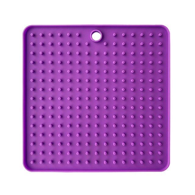 Mat For Dogs Cats Slow Food Bowls New Pet Dog Feeding Food Bowl Silicone Dog Feeding Lick Pad Dog Slow Feeder Treat Dispensing