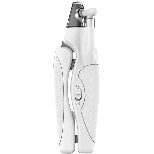 Professional Light Dog Nail Clippers File USB Charging Safe Ergonomic Handle Pet Nail Trimmer Trapper Grooming Cutter