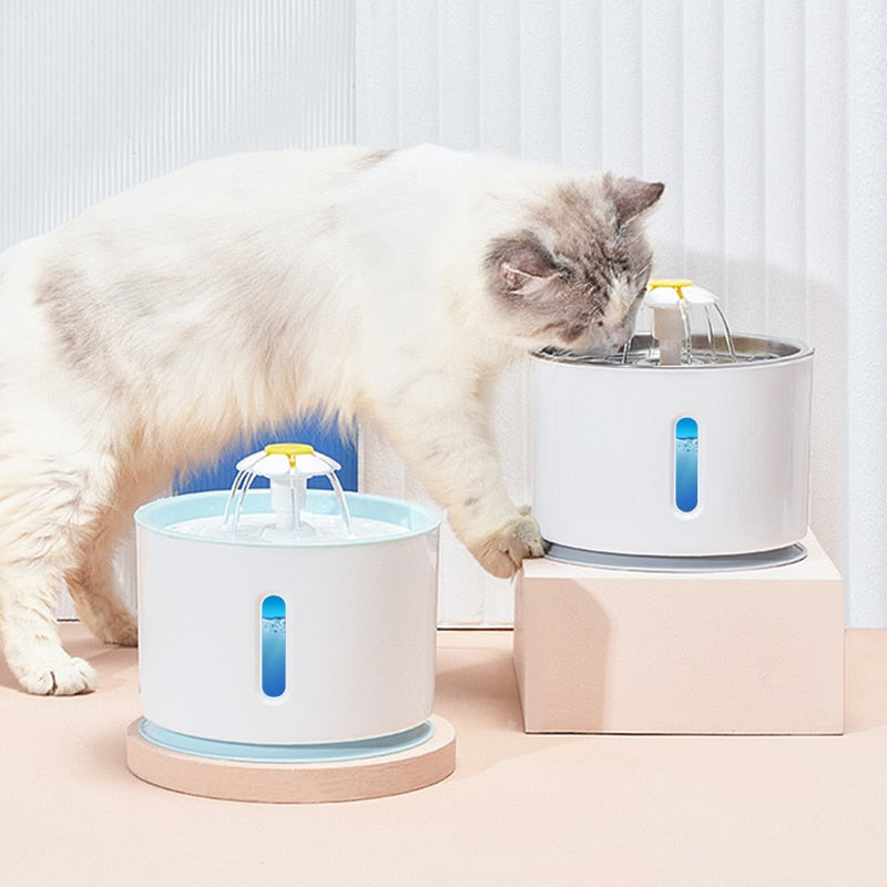 Cat Water Fountain Dog Drinking Bowl Pet USB Automatic Water Dispenser Super Quiet