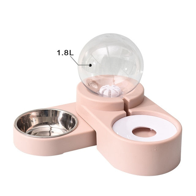 Pet Cat Bowl Dog Feeder Bowls Kitten Automatic Drinking Fountain 1.5L Feeding Product