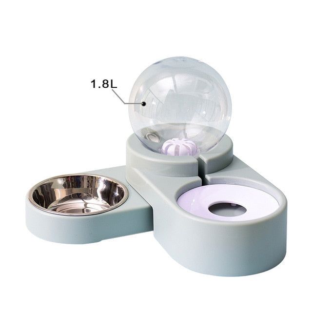 Pet Cat Bowl Dog Feeder Bowls Kitten Automatic Drinking Fountain 1.5L Feeding Product