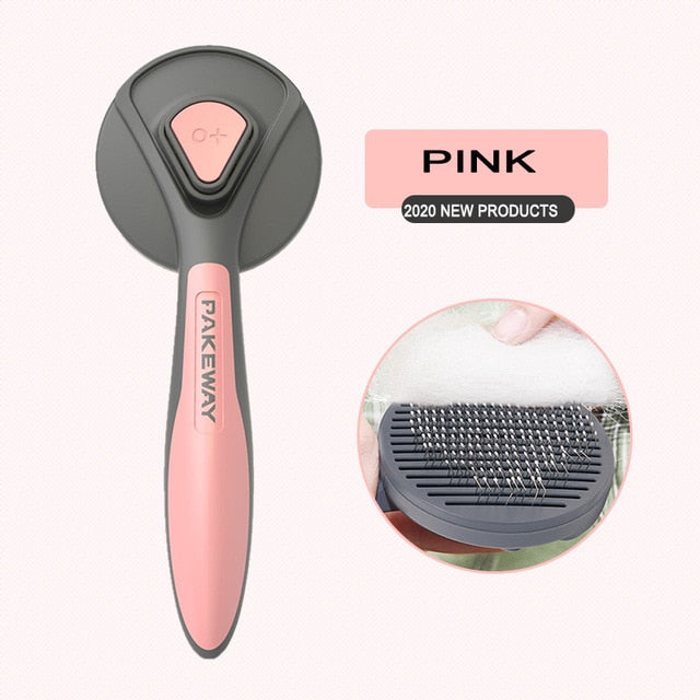 Pet Dog Hair Removal Grooming Comb Cat Puppy Remover Bath Brush Deshedding Tool Dogs Rabbit Combs Cleaning Hair Clipper Supplies