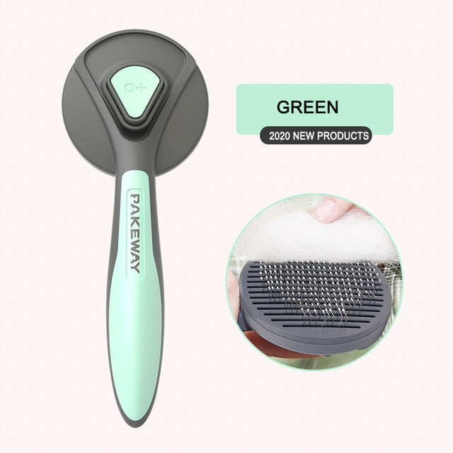 Pet Dog Hair Removal Grooming Comb Cat Puppy Remover Bath Brush Deshedding Tool Dogs Rabbit Combs Cleaning Hair Clipper Supplies