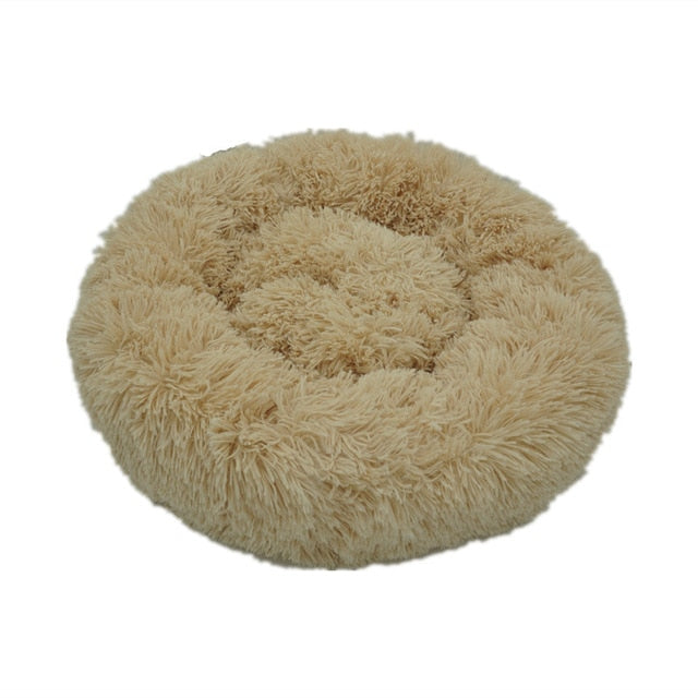 Super soft plush dog cat bed mattresses various outdoor round big dog bed sleeping pad pet accessories