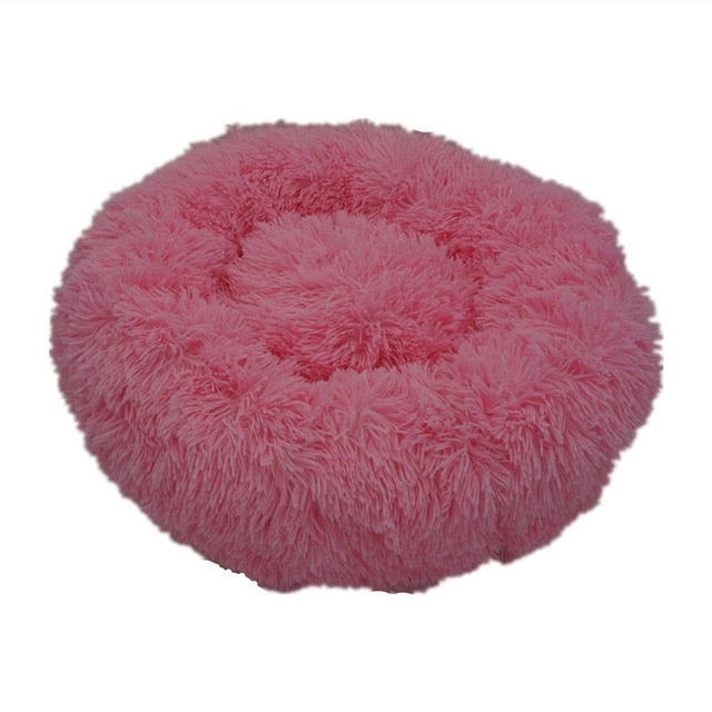 Super soft plush dog cat bed mattresses various outdoor round big dog bed sleeping pad pet accessories