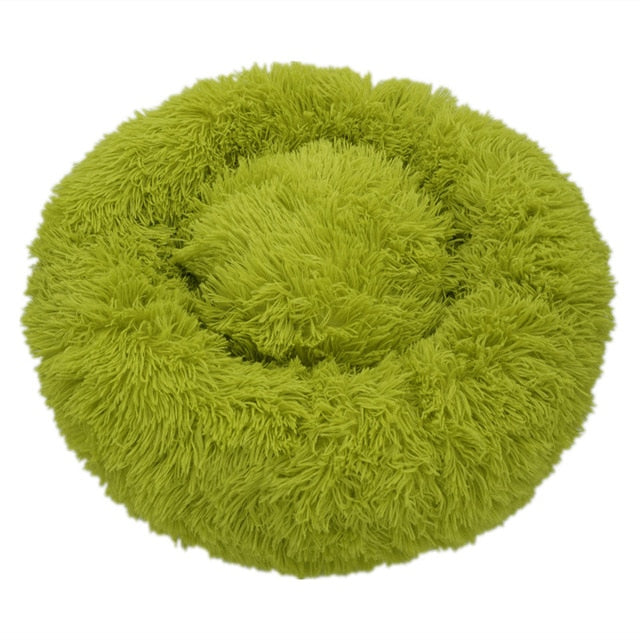 Super soft plush dog cat bed mattresses various outdoor round big dog bed sleeping pad pet accessories