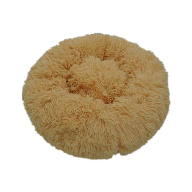 Super soft plush dog cat bed mattresses various outdoor round big dog bed sleeping pad pet accessories