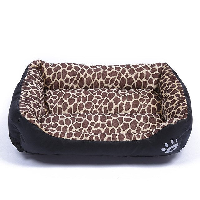 PETGOO Pet Sofa Dog Beds Waterproof Bottom Soft Fleece Winter Warm Cat Bed House Small Medium Large Dogs Comfort Mat Nest Kennel