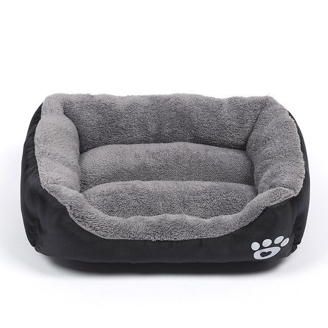 PETGOO Pet Sofa Dog Beds Waterproof Bottom Soft Fleece Winter Warm Cat Bed House Small Medium Large Dogs Comfort Mat Nest Kennel