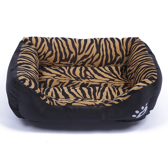 PETGOO Pet Sofa Dog Beds Waterproof Bottom Soft Fleece Winter Warm Cat Bed House Small Medium Large Dogs Comfort Mat Nest Kennel