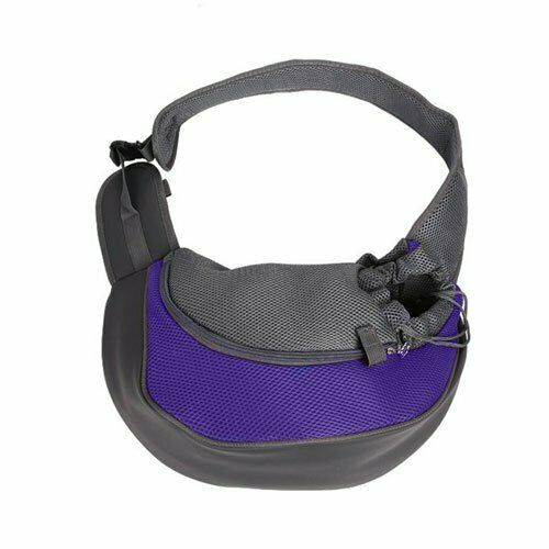 Pet Cat Carrier Puppy Dog Pouch Sling Mesh Backpack Outdoor Shoulder Chest Bag