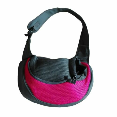 Pet Cat Carrier Puppy Dog Pouch Sling Mesh Backpack Outdoor Shoulder Chest Bag